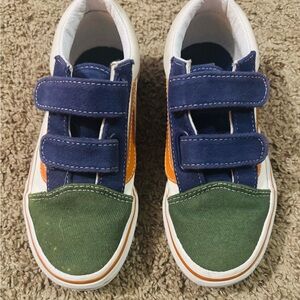 Vans Kids' Multi-Color Velcro Sneakers